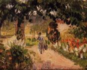 卡米耶 毕沙罗 : Garden at Eragny